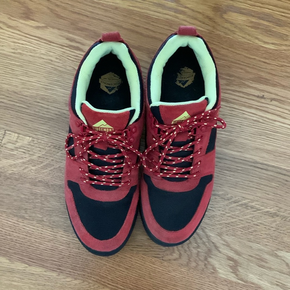 Great shoes for hiking and lightly worn.